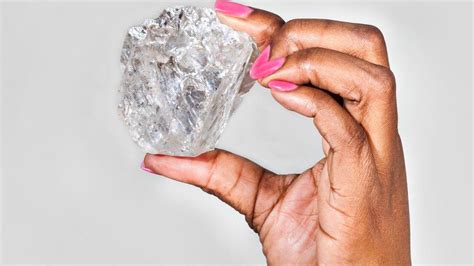 World S Second Largest Diamond Found In Botswana Bbc News