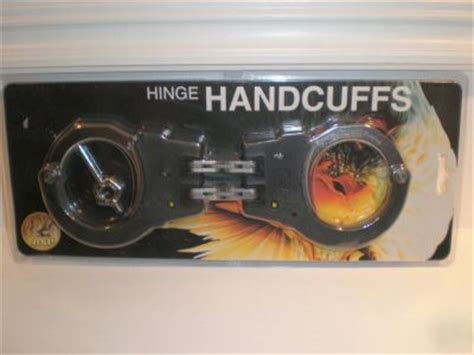Finding the best hinged handcuffs is more than having a fancy set of cuffs on your belt; New asp hinge handcuffs w/ cuff keys ( ) last pair