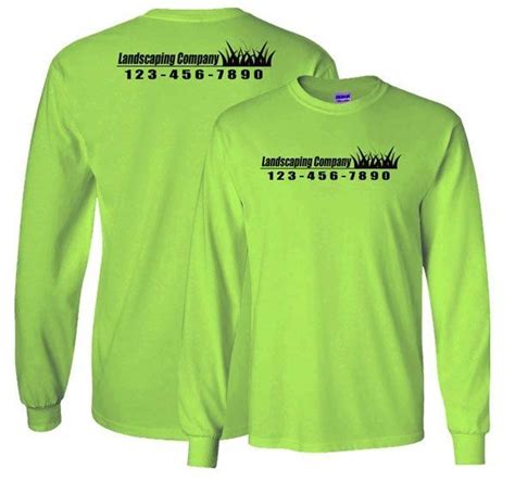 Personalized Work Shirts, Custom Printed T-Shirts - Modern Design