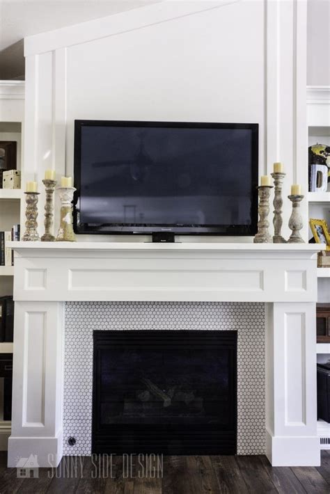 Using a table saw, cut the birch plywood, then use wood glue and a finish nailer to assemble the pieces. How to Build a Fireplace Surround and Mantle | Build a ...