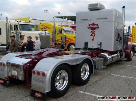 Cowpoke Peterbilt From The 2008 Mid America Truck Show Semi Trucks Big