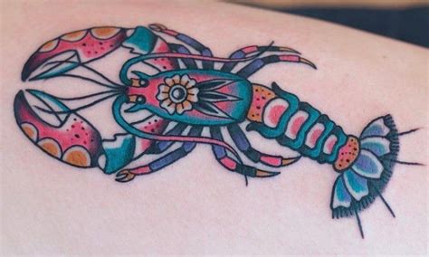 35 Lobster Tattoos With Meaning Body Art Guru