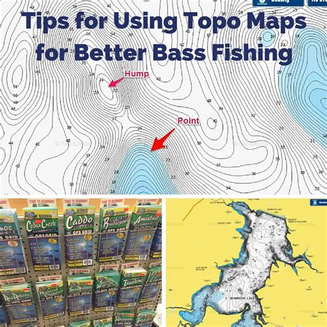 Contour Maps For Fishing Map Symbols Lake Fishing Map
