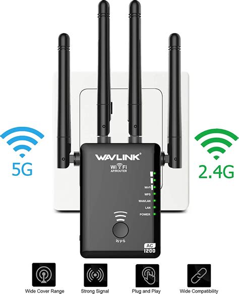 Wifi Range Extender Repeater Latest 5ghz And 24ghz Dual