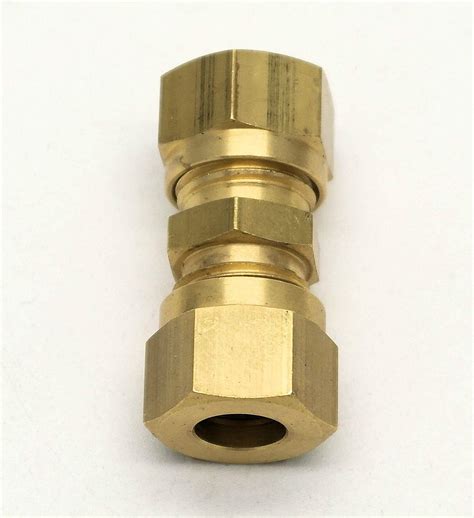 British Made 8Mm To 6Mm Reducing Brass Compression Fitting (18 ...