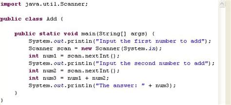 Java Input Using Java Scanner
