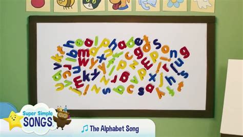 The Alphabet Song Abc Song Super Simple Songs Andandandandand Dailymotion