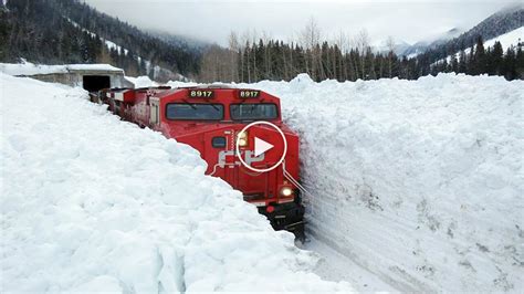 Compilation Trains Vs Deep Snow Canvids