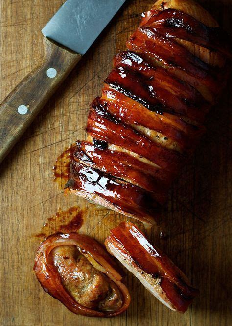 Perfectly chewy bacon on the outside and tender and juicy pork on the inside. Bacon Wrapped Pork Tenderloin | Recipe | Pork tenderloin ...