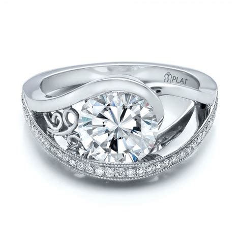 Custom Engagement Rings Custom Engagement Rings 3 Diamonds