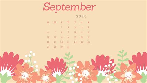 At national today, we love celebrating 164 september holidays. September 2020 Calendar HD Wallpaper Download | Calendar 2020