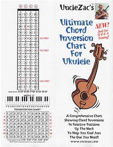 Uncle Zac 39 S Ultimate Chord Inversion Chart For Gcea Ukulele