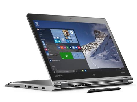 Lenovo Unveils Two New Thinkpad Yoga Premium Windows 10 Convertibles