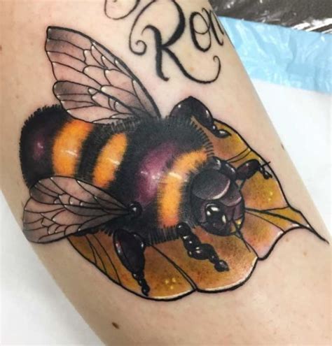 Pin On Bee Tattoo