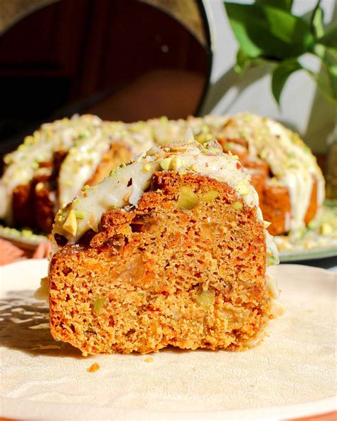 Brazilian Carrot Cake With Coconut Cream Cheese Frosting — Lahb Co Eats