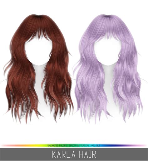 Karla Hair Simpliciaty On Patreon In 2023 Sims 4 Sims Sims Hair