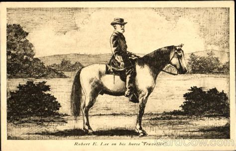 Robert E Lee On His Horse Traveller Lexington Va