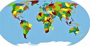 Mapamundis políticos para imprimir | Mapas del mundo de todo tipo