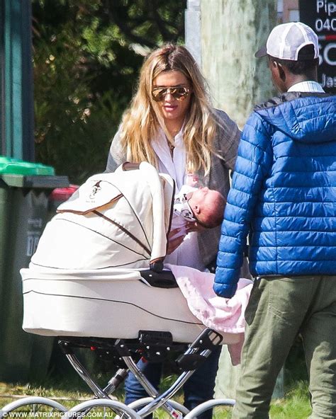cheyenne tozzi tenderly cradles her newborn as she steps out in sydney daily mail online