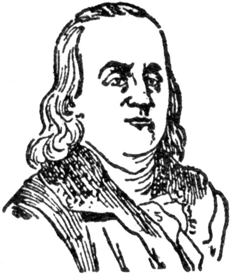 Benjamin Franklin Cartoon Drawing Clip Art Library