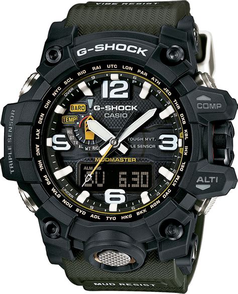Mud resistant structure (dust and mud resistant). CASIO G-SHOCK MUDMASTER GWG 1000-1A3 | Starting at 699,00 ...