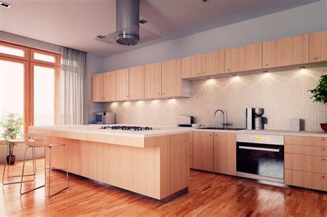 Creamy cabinets work well within a variety of styles and other colors. 44 Grand Rectangular Kitchen Designs (PICTURES)