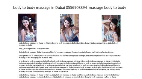 pdf body to body massage in dubai 0556908894 massage body to body xixi yu