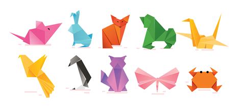 Origami Vectores Iconos Gráficos Y Fondos Para Descargar Gratis