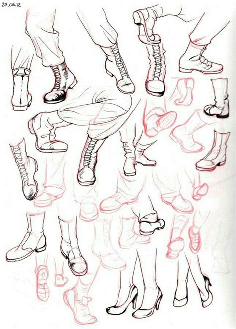 How To Draw Shoes Anime Howto Techno