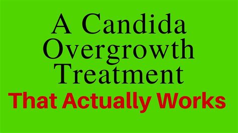 Candida Overgrowth Treatment Candida Albicans Cure Youtube