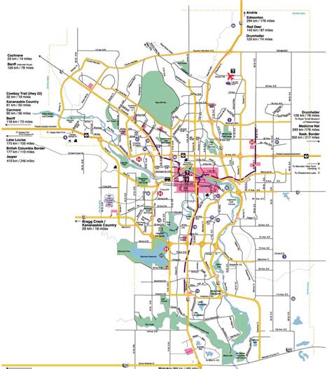 Maps Of Calgary