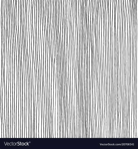 Hand Drawn Vertical Parallel Thin Black Lines On Vector Image