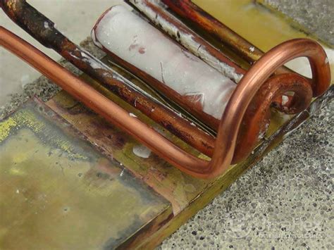 Bronze brazing a set of tanks together. joining Copper and Brass Rods