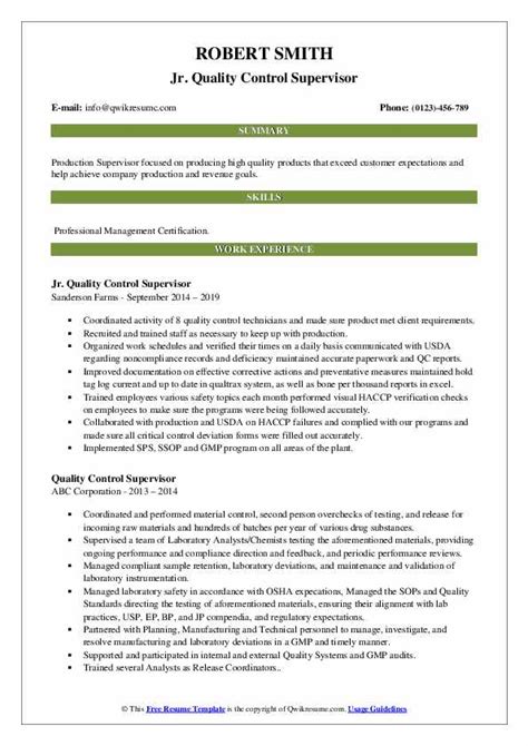 Air quality was gradually gaining political salience in india over the last few years, but the coronavirus. Quality Control Resume Examples - Best Resume Ideas