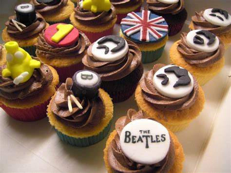 The Beatles Cupcakes