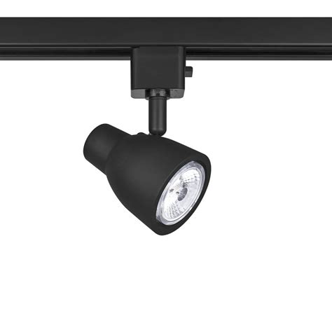 Track lighting offers a way to get focused light from a single ceiling fixture. Integrated LED Track Cylinder | Model #TLED-13-BLK ...