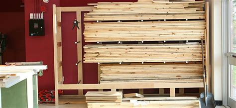 You could even adjust the size to suit your workshop space. Portable wood storage rack plans | Adrian's blogs