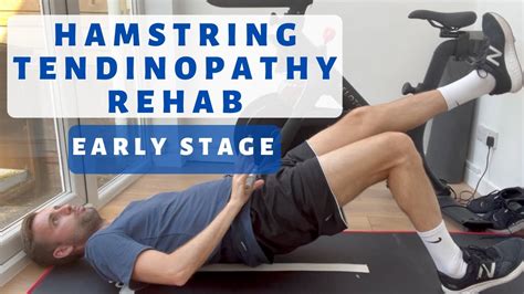 High Hamstring Tendinopathy Rehab Exercises Early Stage Youtube