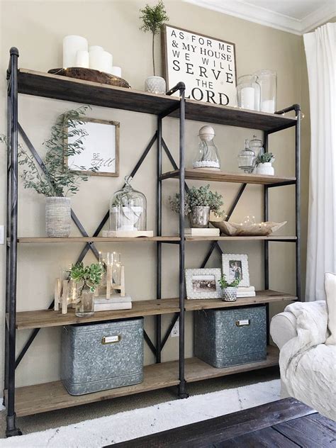 Ideas for great wall shelves decorating ideas. 26 Best Farmhouse Shelf Decor Ideas and Designs for 2020