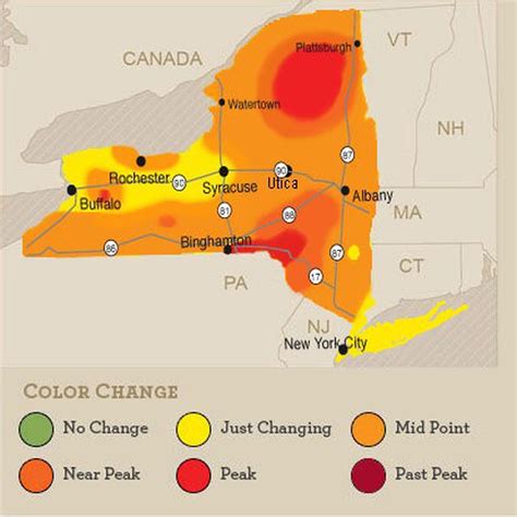 Ny Fall Foliage Peak Colors In Much Of Upstate This Weekend Oct 9 12