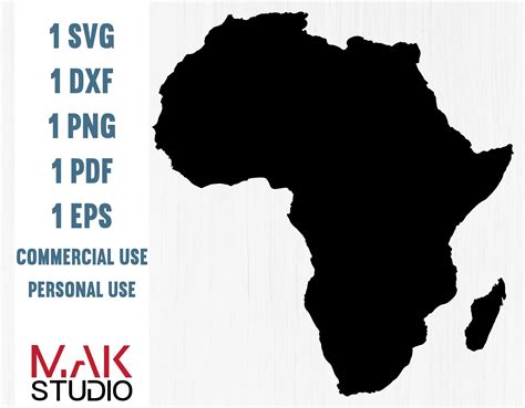 Africa svg Africa continent svg Africa cut file Africa png | Etsy