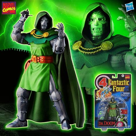 Marvel Legends Fanastic Four Retro Collection Doctor Doom 6 Inch Action