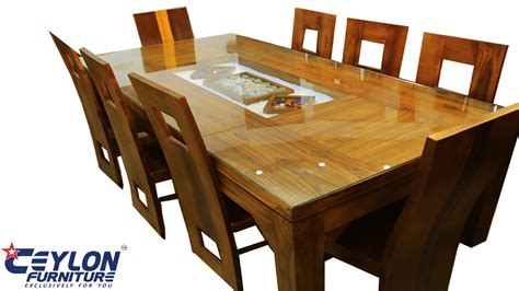 Shop online now and we deliver at your doorstep. Dining Suites Furniture- Sri Lankan Modern Teak Wood- Teak ...