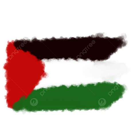 Palestine Flag Clipart Transparent Background Palestine Flag