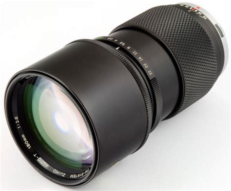Yoshihisa maitani's olympus om system was a remarkable achievement, with beautifully engineered smaller bodies and exquisite small lenses, often as good or better than larger lenses from the competition. Olympus OM-System Zuiko Auto-T 180mm f/2.8, Overview, Tech ...