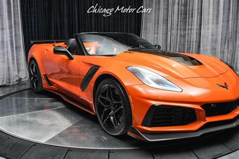 2019 Chevrolet Corvette Zr1 Sebring Orange Convertible Competition