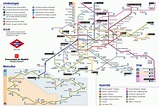 Plano del Metro de Madrid #infografia #infographic #maps - TICs y Formación