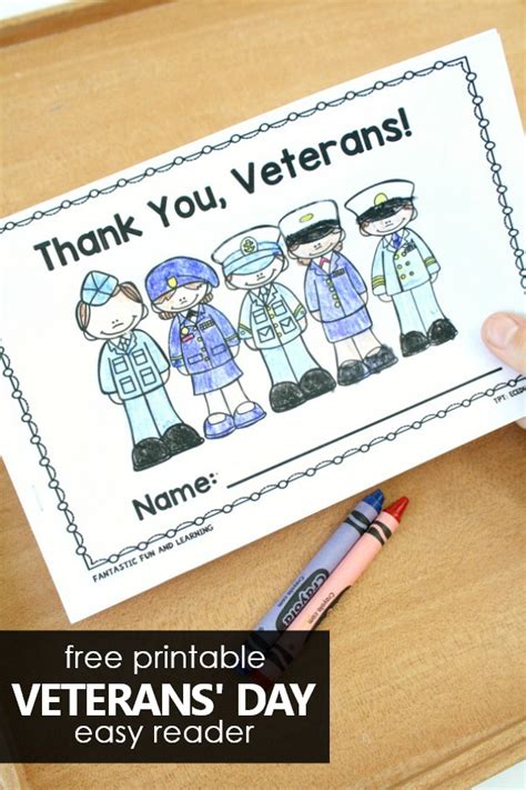 Free Printables For Veterans Day