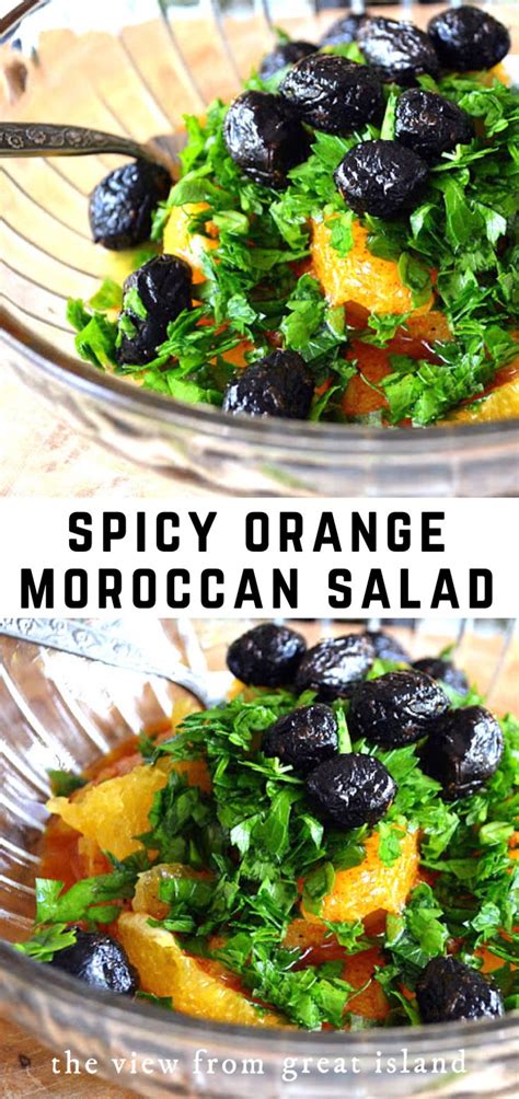 Moroccan Orange Salad Best Salad Recipes Moroccan Salad Beef Recipes