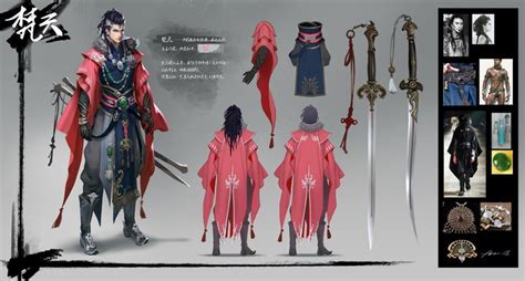Artstation 梵天 Paang Wong Character Design Character Concept